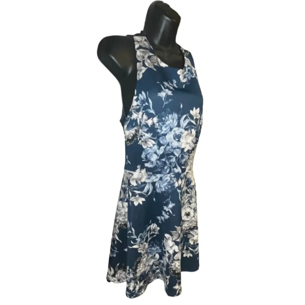 Speechless‎ Blue Floral Dress